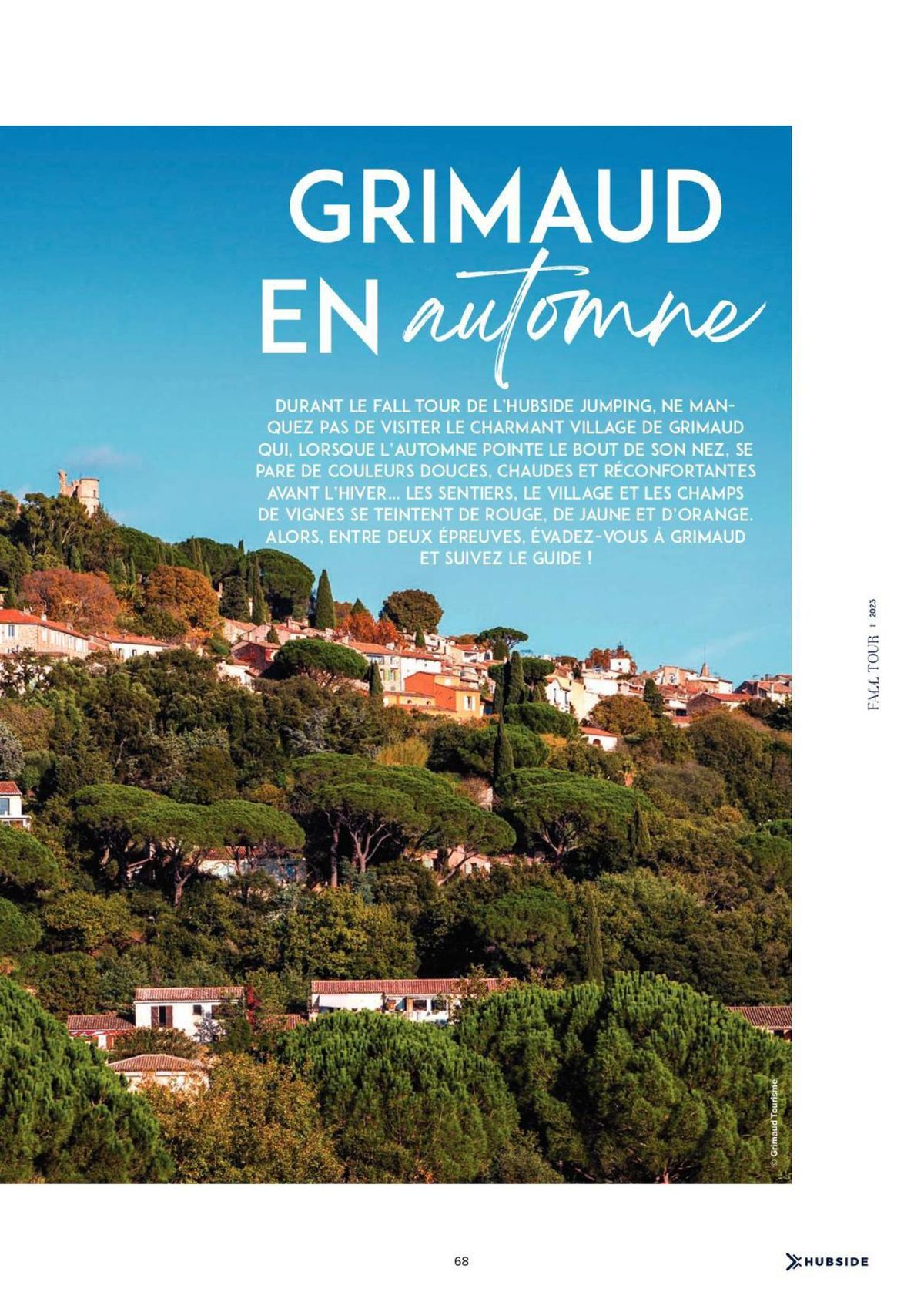 Catalogue Magazine jumping Grimaud Fall Tour 2023, page 00070