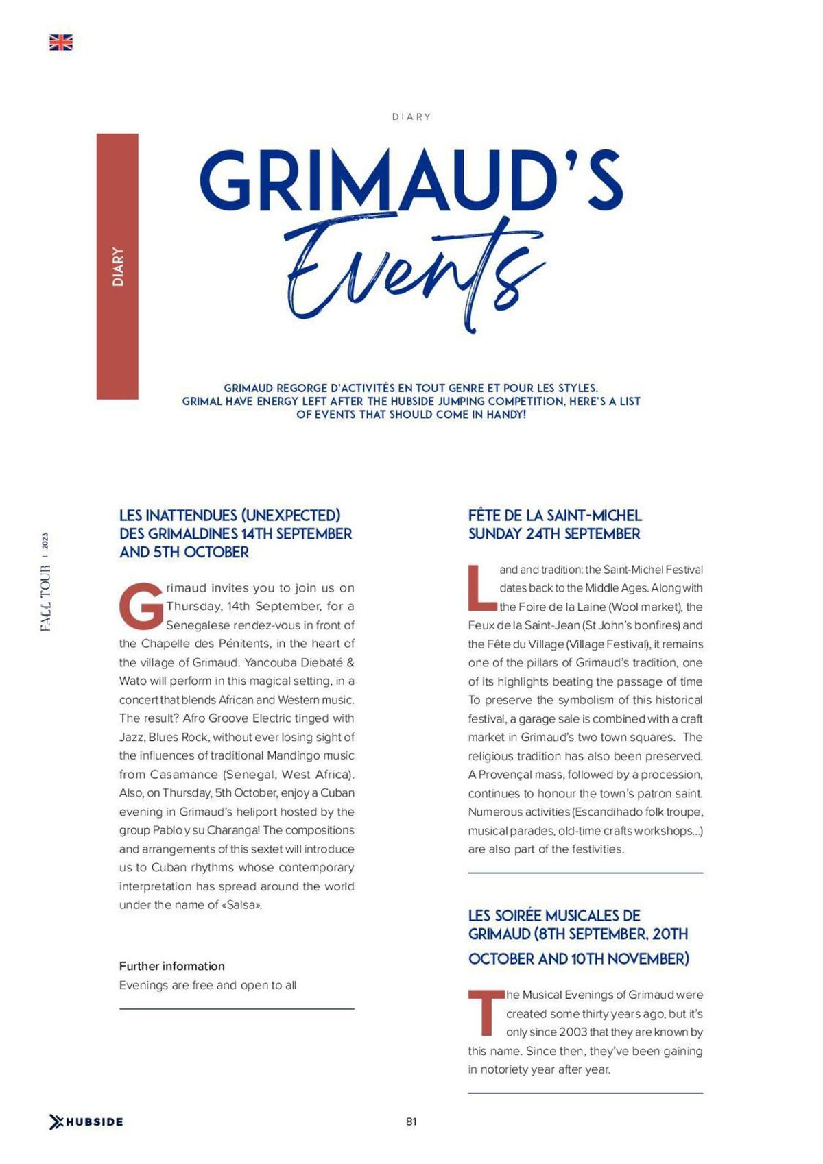 Catalogue Magazine jumping Grimaud Fall Tour 2023, page 00084