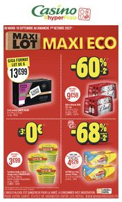 Catalogue Géant Casino | MAXI LOT MAXI ECO | 19/09/2023 - 01/10/2023