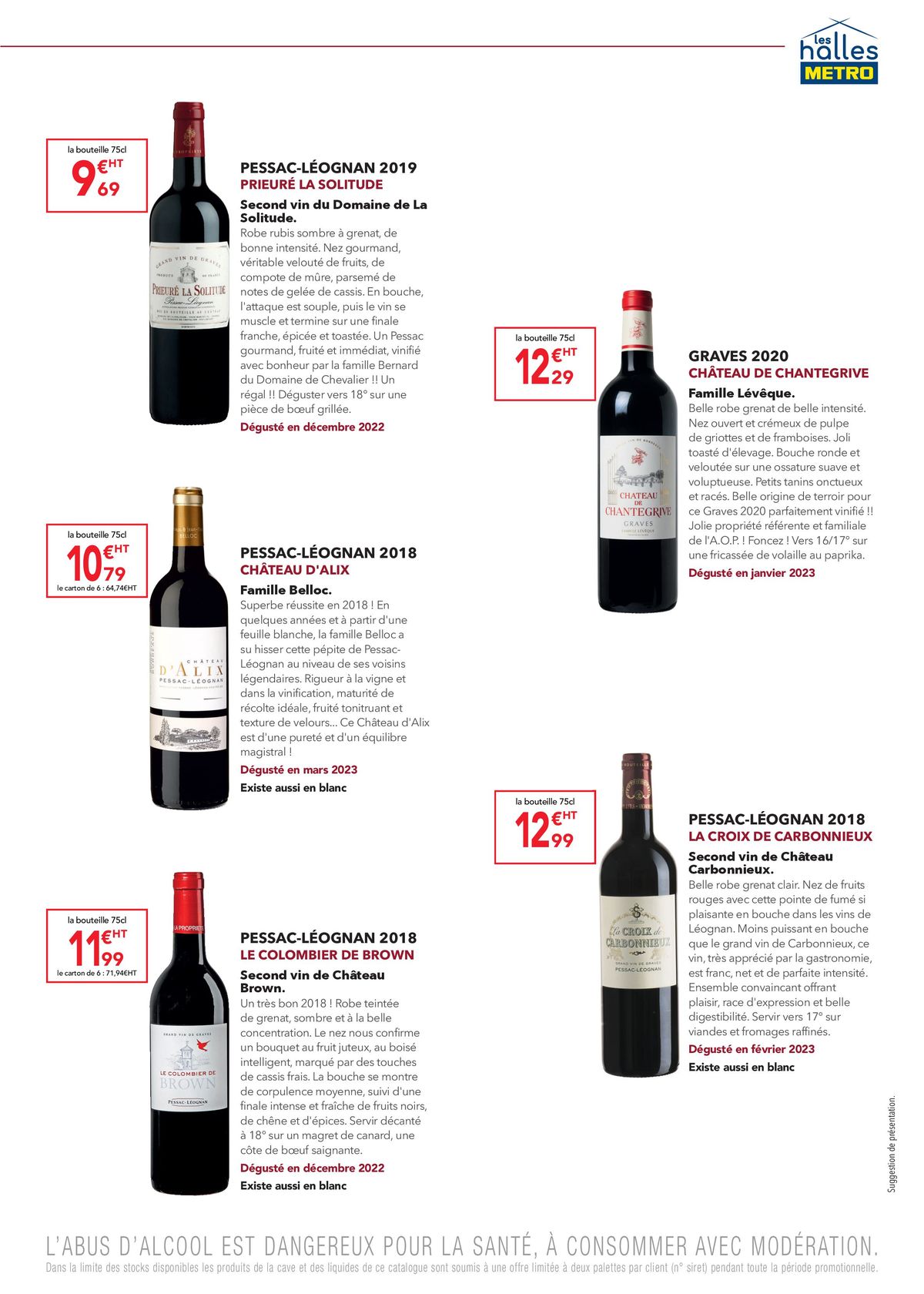 Catalogue GUIDE DES VINS (NATIONAL), page 00011