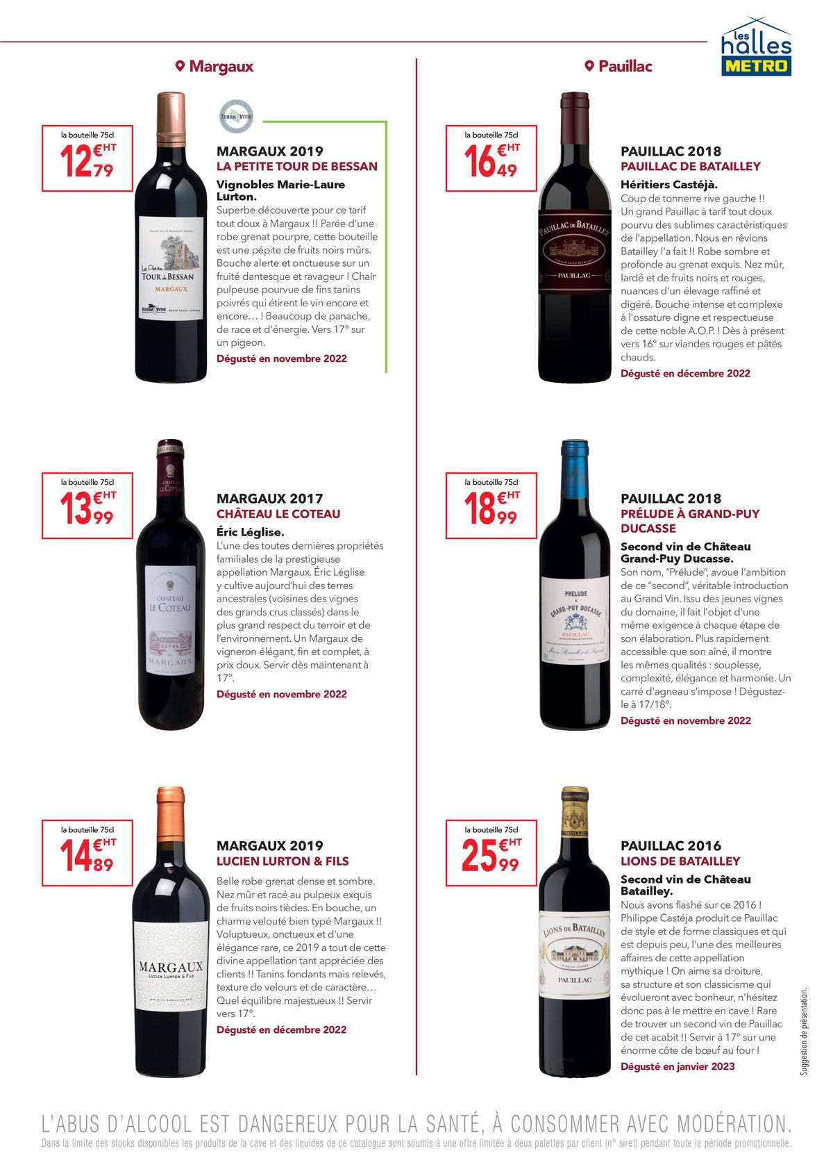 Catalogue GUIDE DES VINS (NATIONAL), page 00019