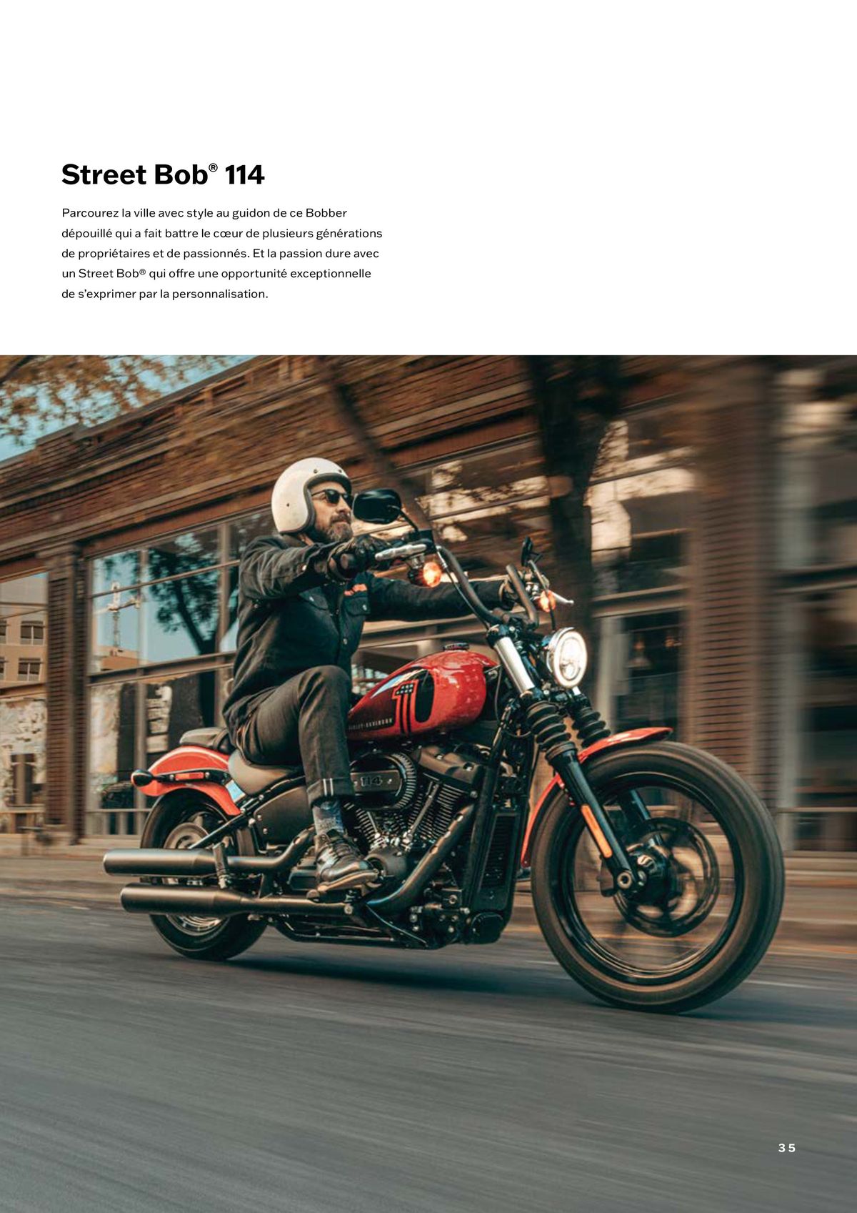 Catalogue Nouvelle Gamme Harley-Davidson, page 00035