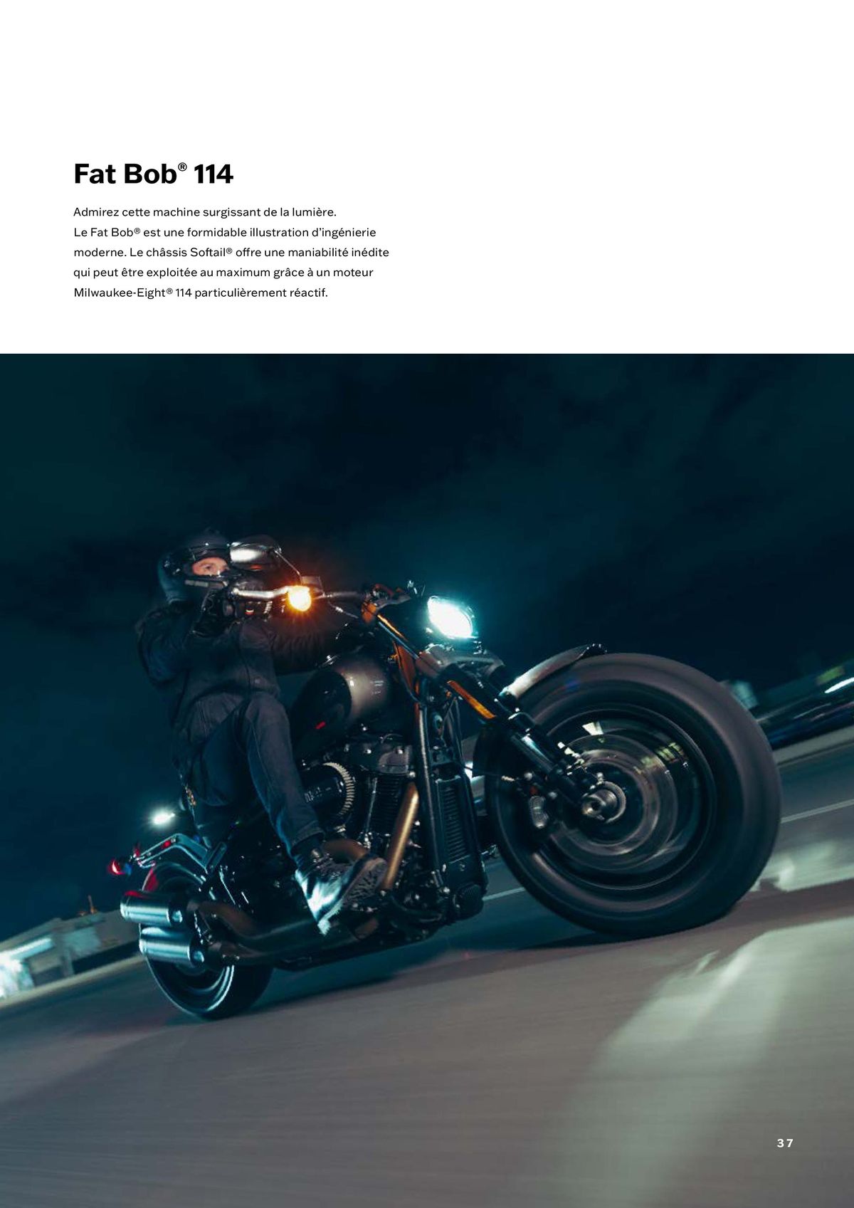 Catalogue Nouvelle Gamme Harley-Davidson, page 00037