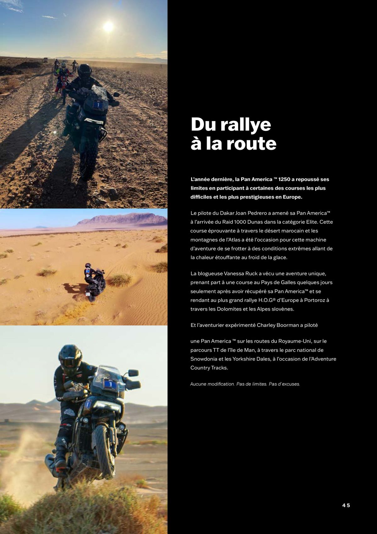 Catalogue Nouvelle Gamme Harley-Davidson, page 00045