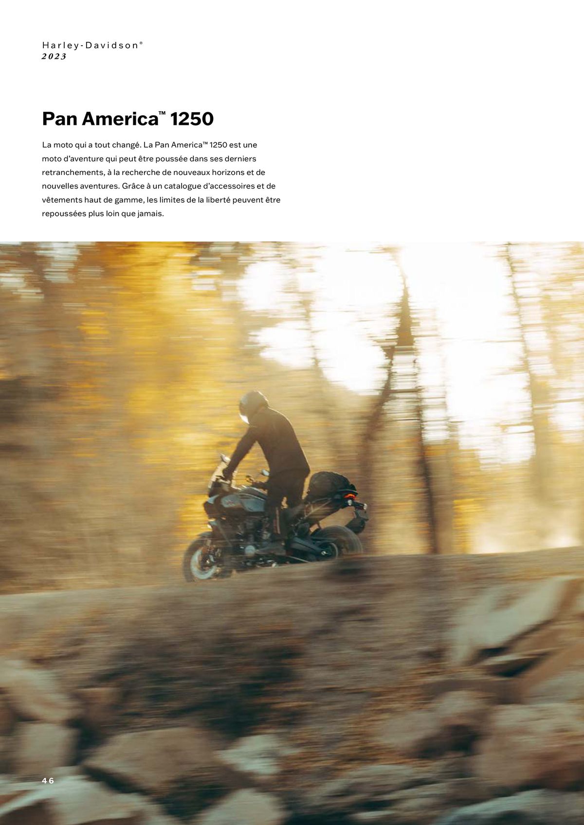 Catalogue Nouvelle Gamme Harley-Davidson, page 00046