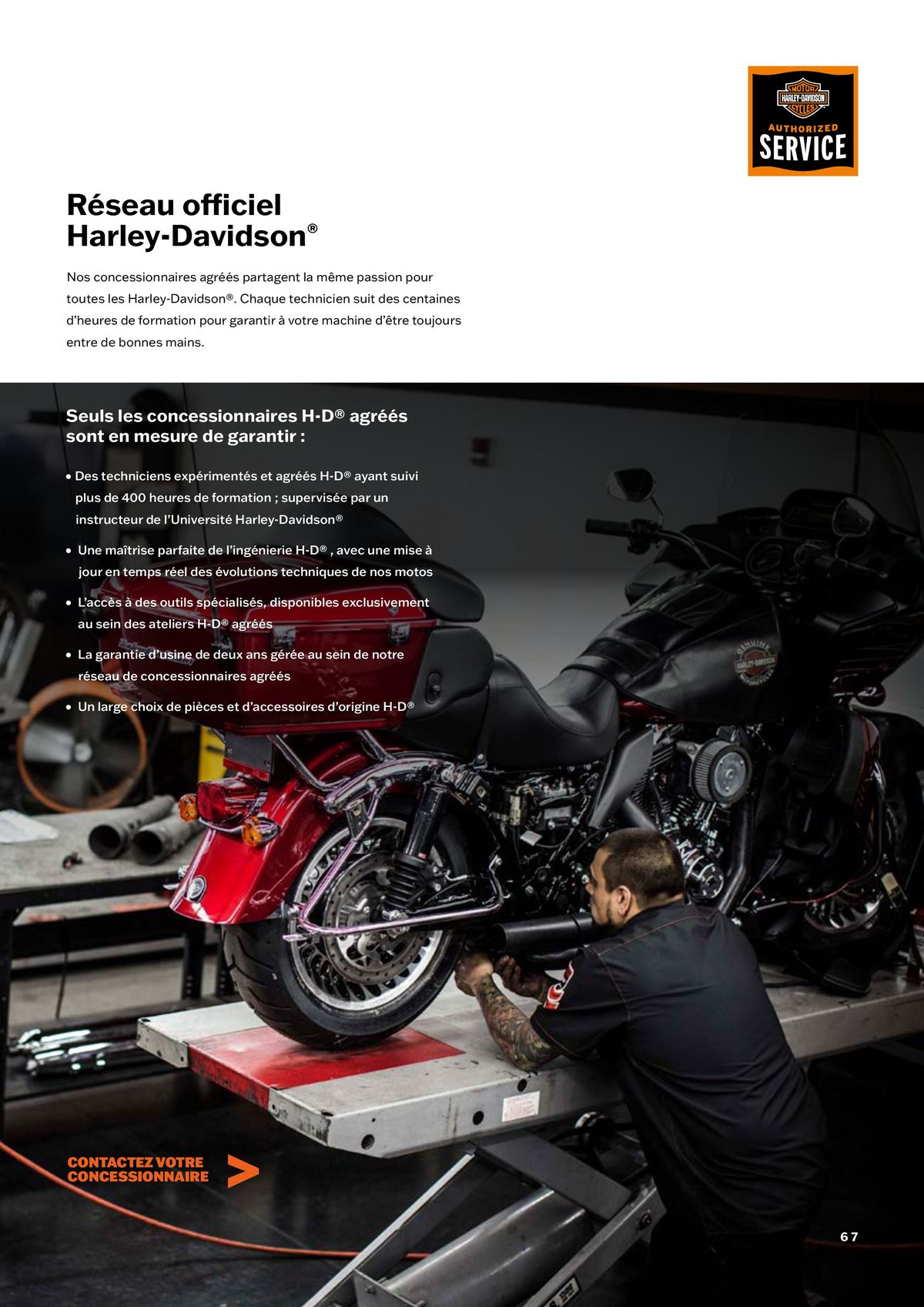 Catalogue Nouvelle Gamme Harley-Davidson, page 00067