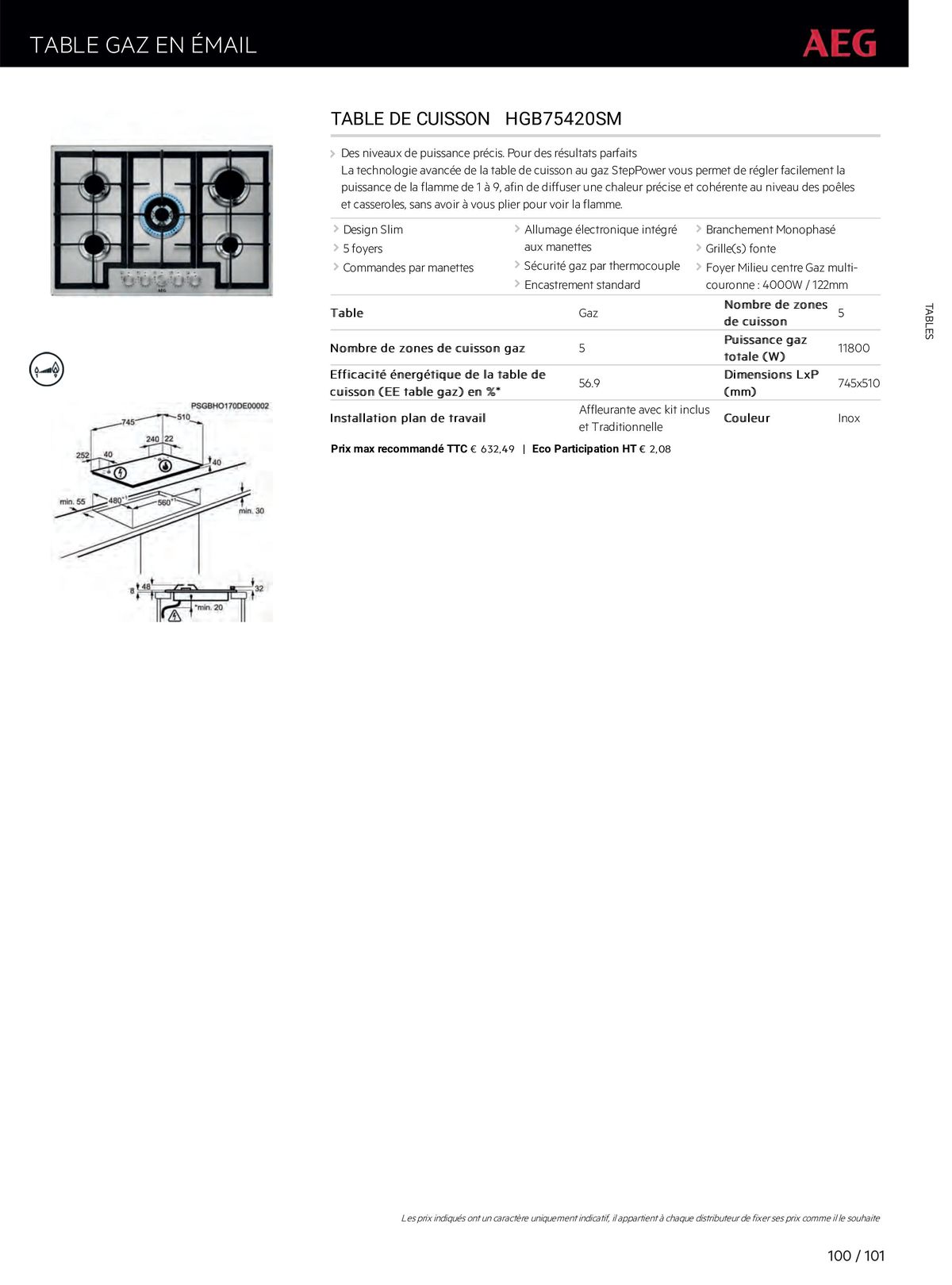 Catalogue COLLECTION CUISINISTES 2022- 2023, page 00101