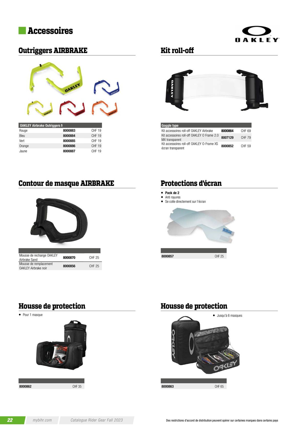 Catalogue OAKLEY 2023, page 00024