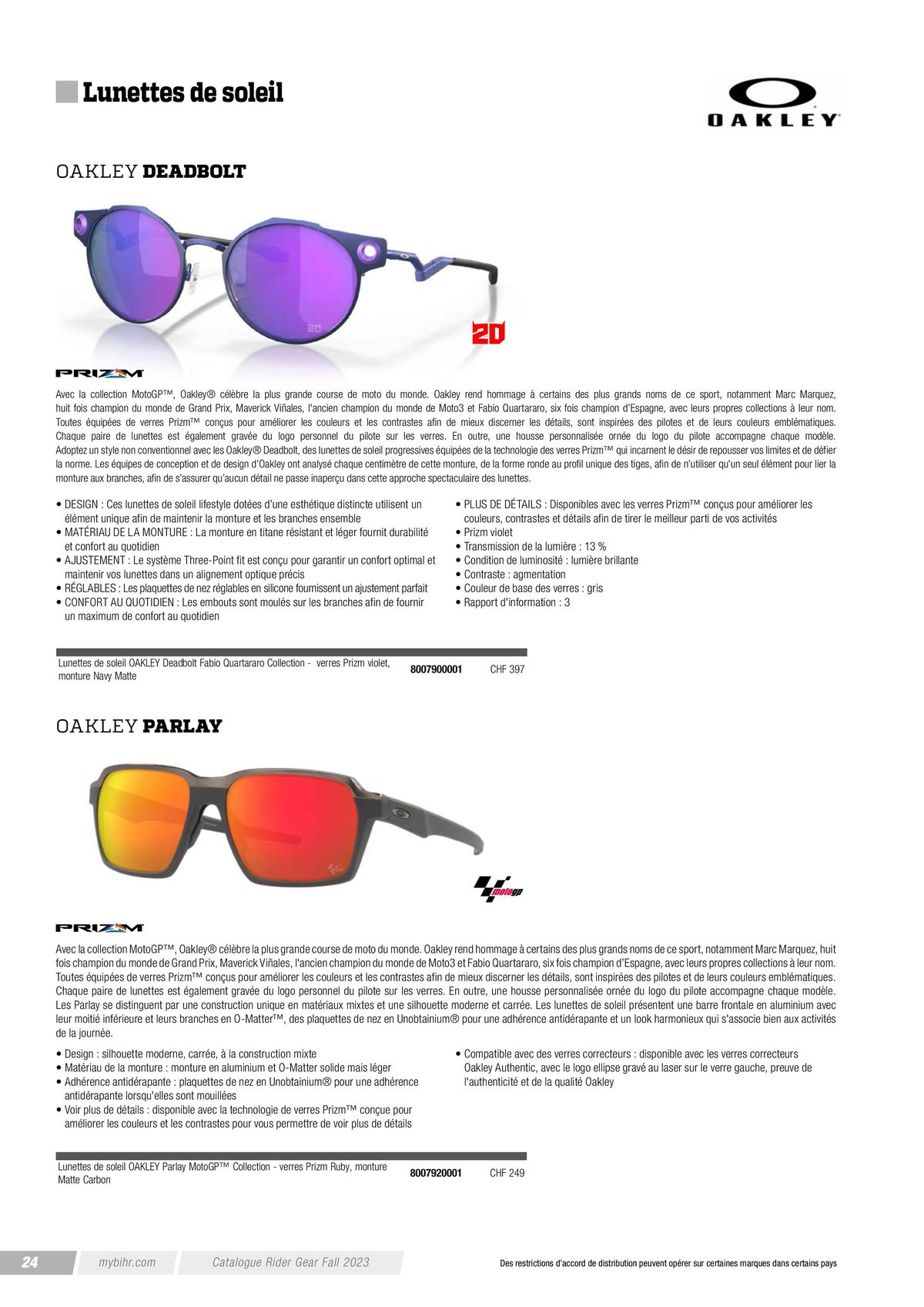 Catalogue OAKLEY 2023, page 00026