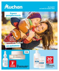 Catalogue Auchan à Cambrai | Cet automne on prend soin de soi | 03/10/2023 - 23/10/2023