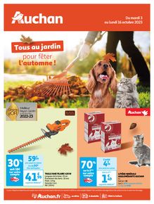 Catalogue Auchan à Coquelles | Tous au jardin pour fêter l'automne ! | 03/10/2023 - 16/10/2023