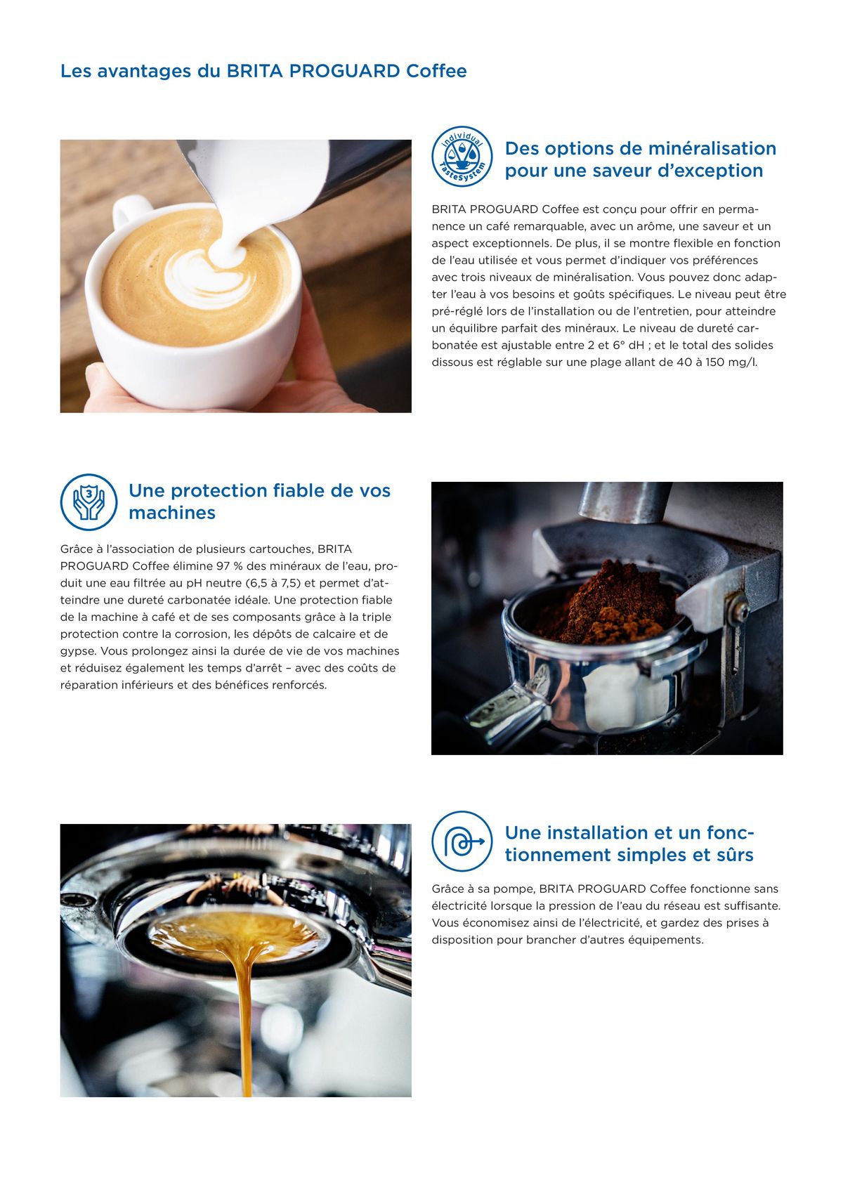 Catalogue BRIAT PROGUARD Coffee – une eau sur-mesure protégez votre machine, page 00006