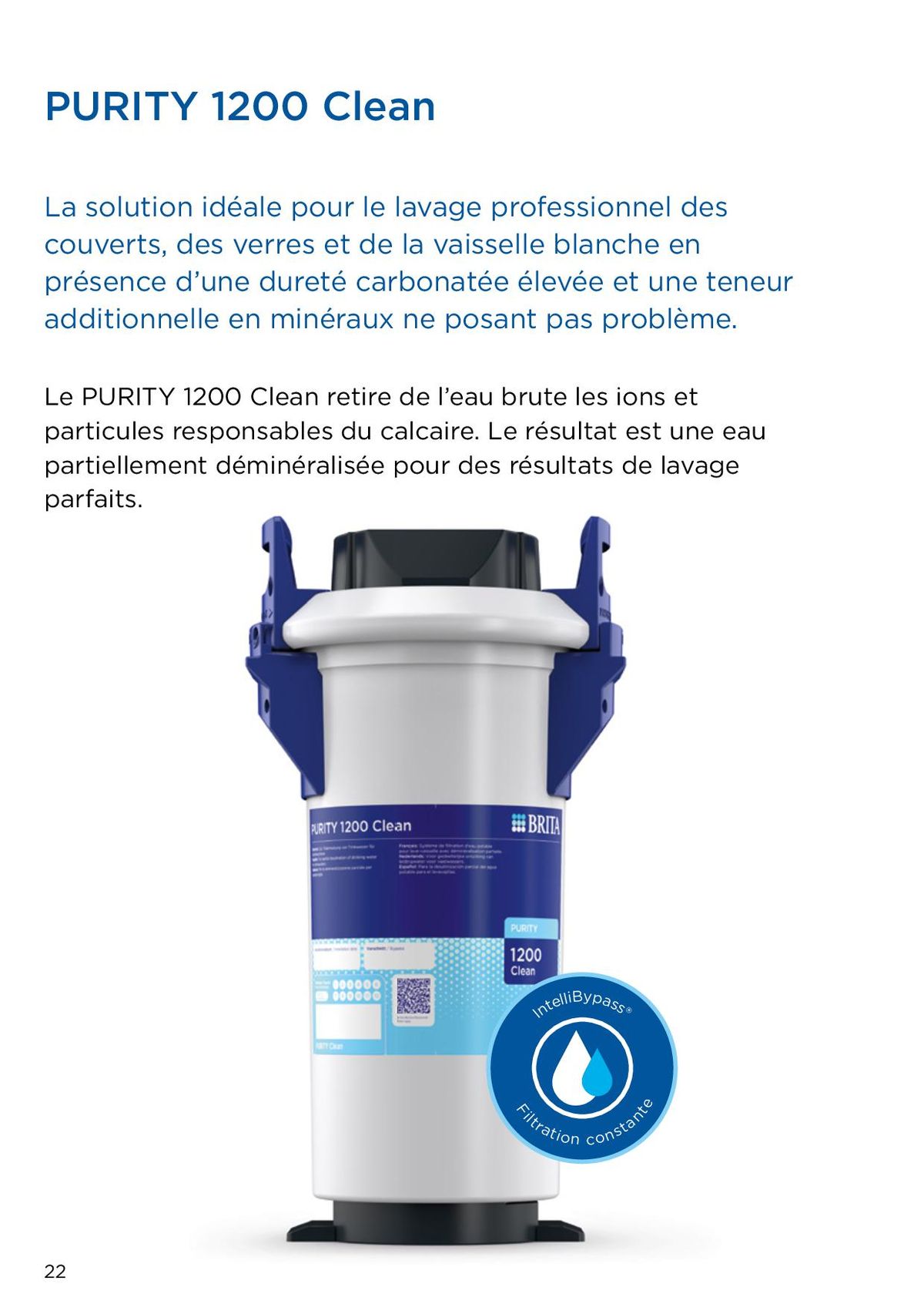 Catalogue Des solutions professionnelles pour une eau optimale, page 00022