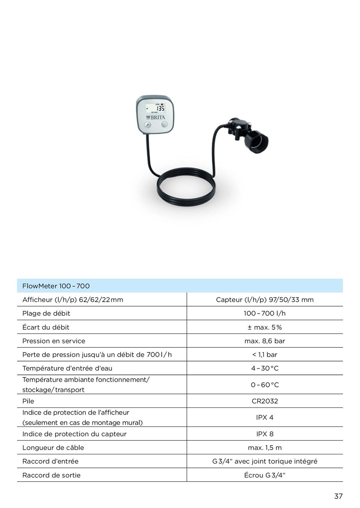 Catalogue Des solutions professionnelles pour une eau optimale, page 00037