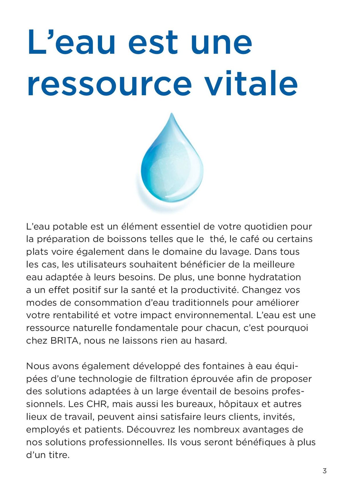Catalogue Le guide de l’eau, page 00003