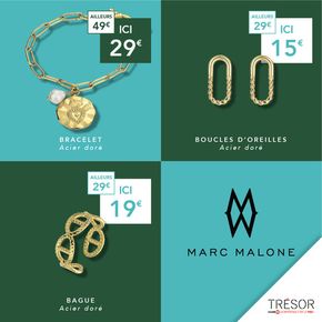 Catalogue Trésor Bijoux | Marc Malone | 18/09/2023 - 30/09/2023