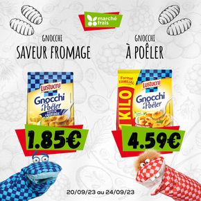 Catalogue marché frais Géant | Gnocchi | 18/09/2023 - 24/09/2023