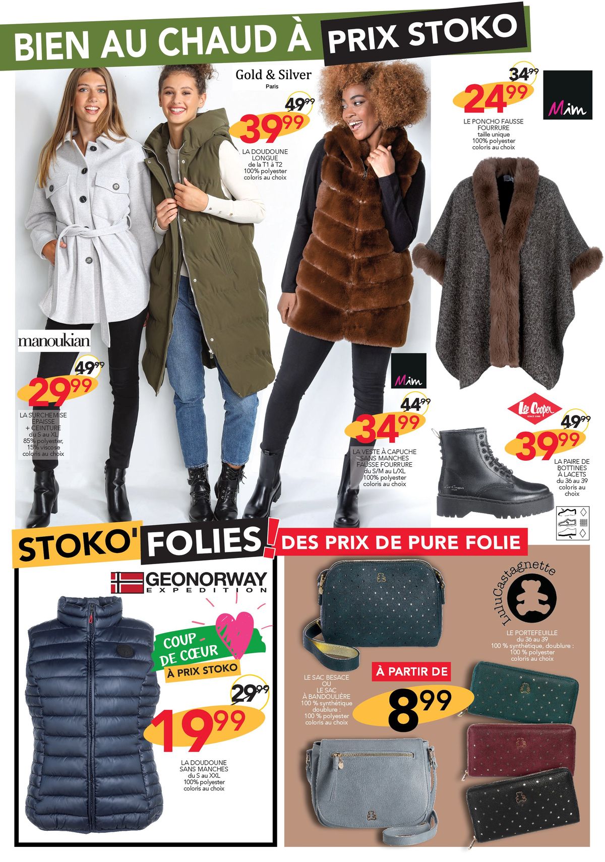 Catalogue STOKO'FOLIES ! DES PRIX DE PURE FOLIE, page 00002