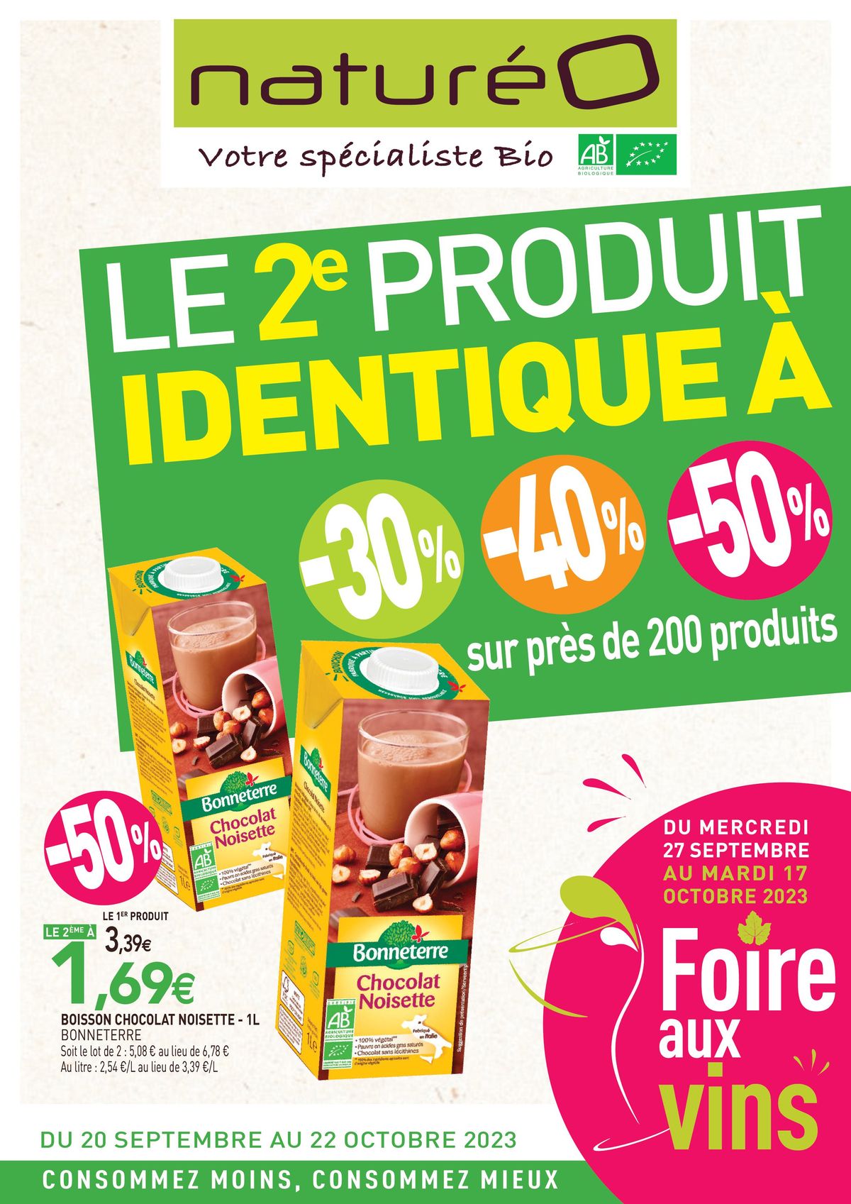 Catalogue Le 2e produit identique à -30% -40% -50%, page 00001