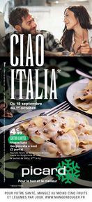 Catalogue Picard | Ciao Italia | 18/09/2023 - 01/10/2023