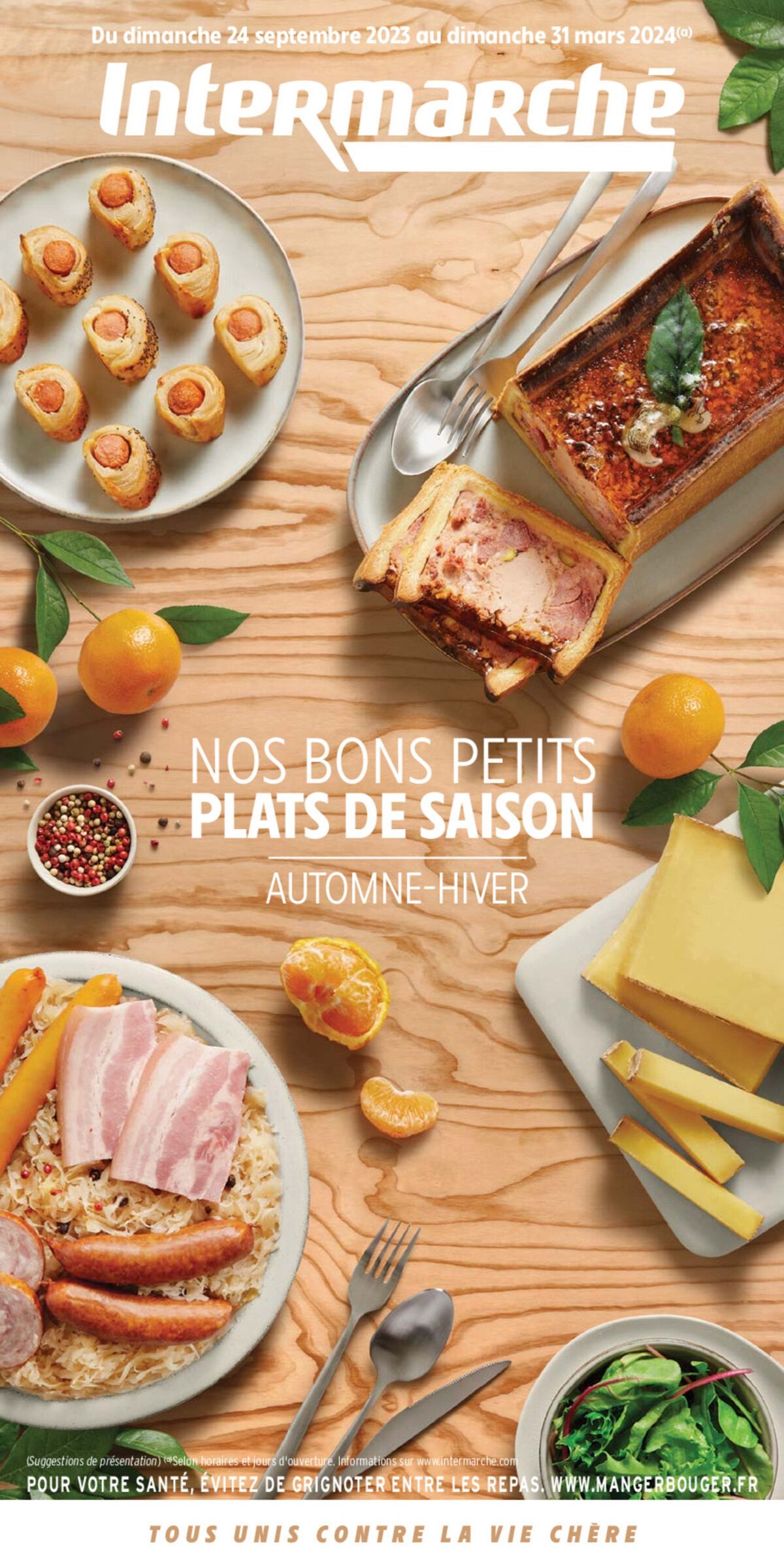 Catalogue NOS BONS PETITS PLATS DE SAISON AUTOMNE HIVER, page 00001