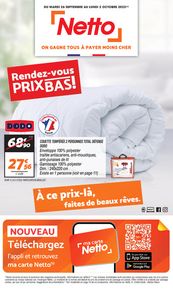 Catalogue Netto à Auray | SEMAINE PROCHAINE : RENDEZ-VOUS PRIX BAS ! | 18/09/2023 - 02/10/2023