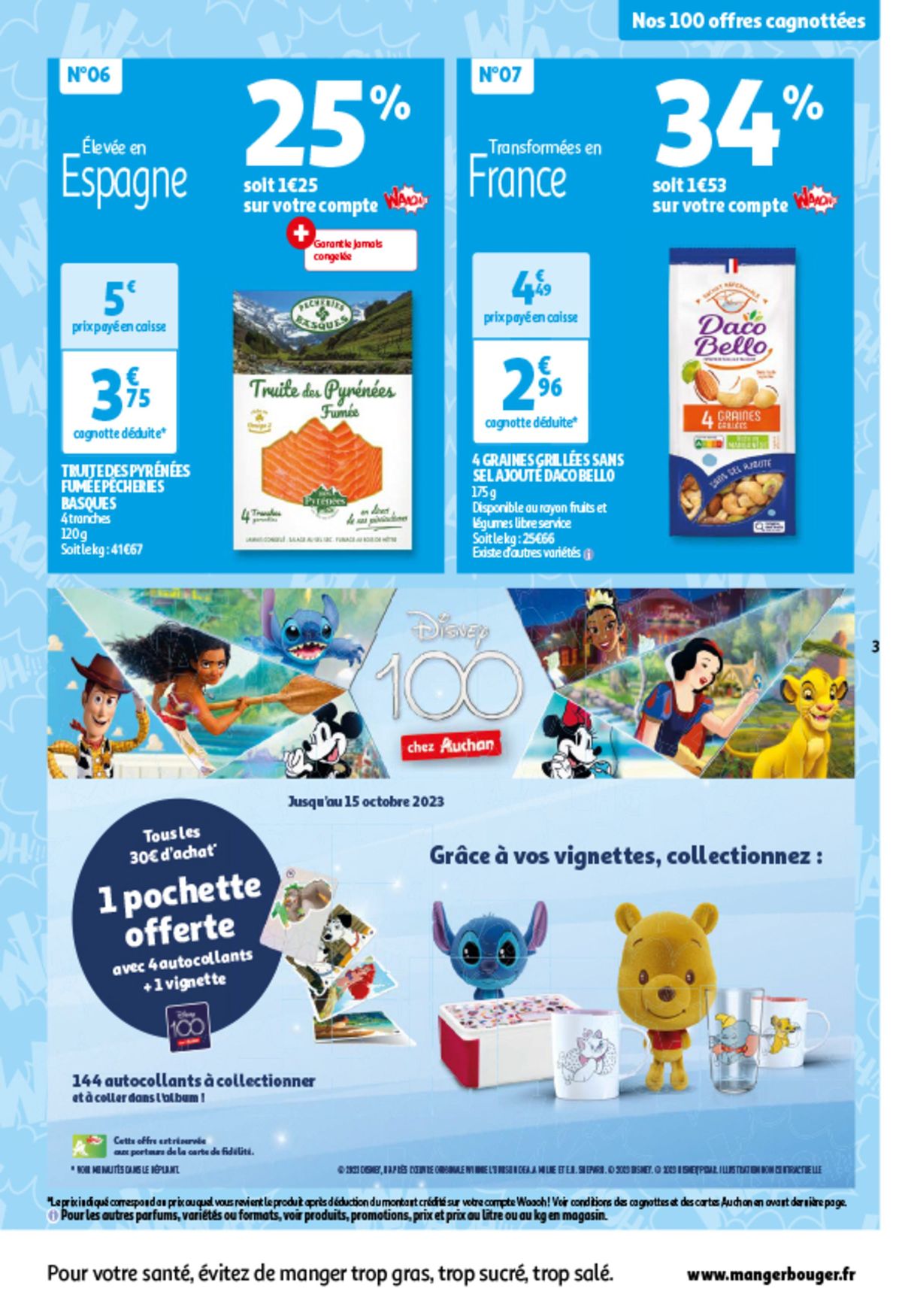 Catalogue Cumulez des euros sur votre cagnotte Auchan !, page 00003