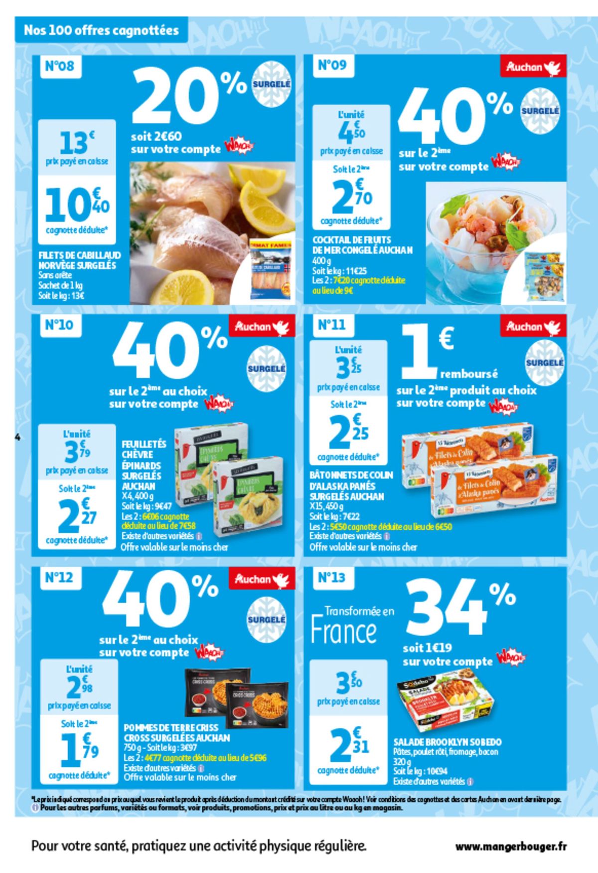 Catalogue Cumulez des euros sur votre cagnotte Auchan !, page 00004