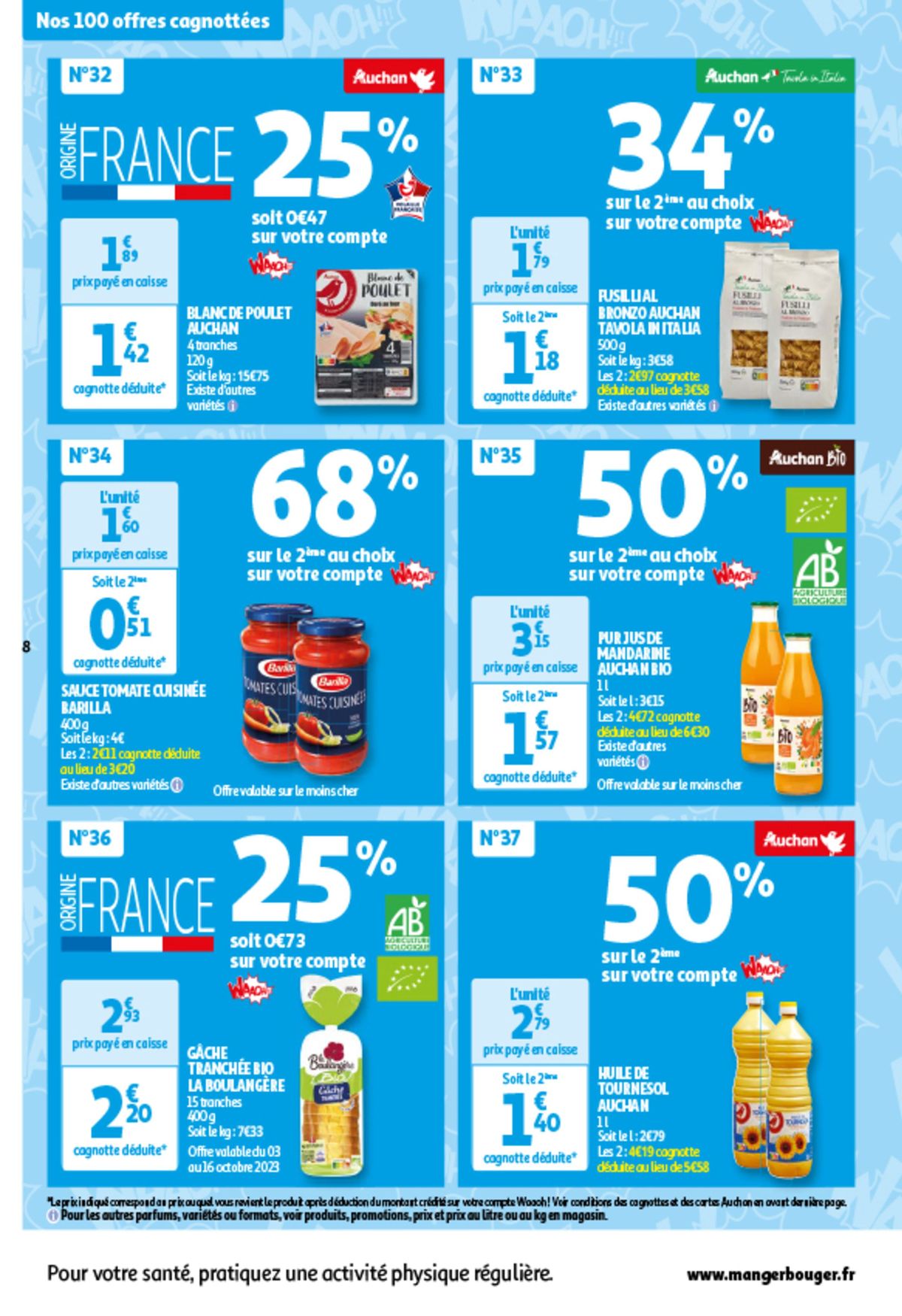 Catalogue Cumulez des euros sur votre cagnotte Auchan !, page 00008