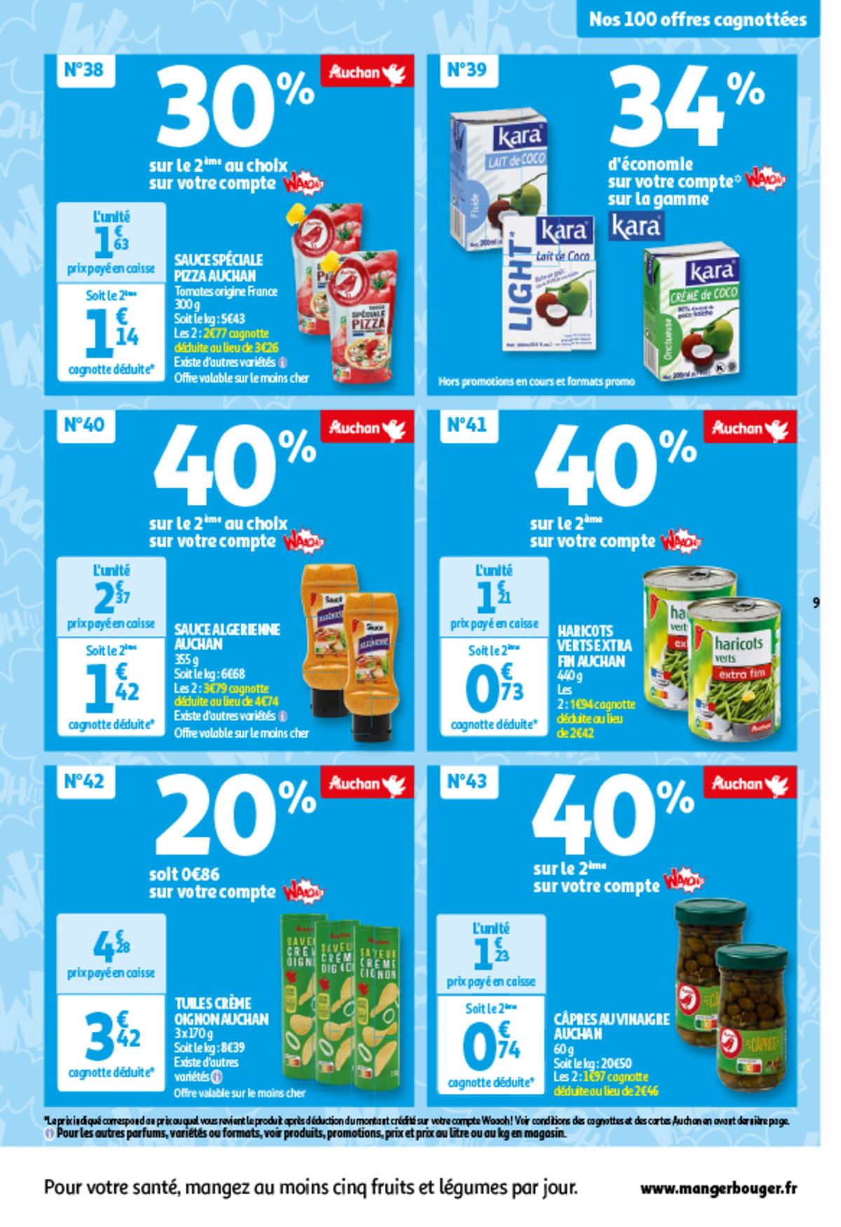 Catalogue Cumulez des euros sur votre cagnotte Auchan !, page 00009