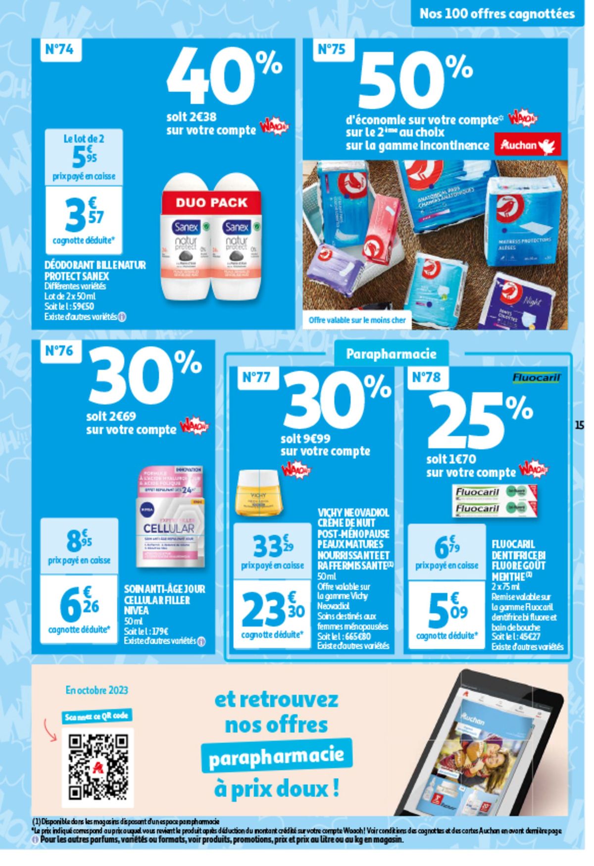 Catalogue Cumulez des euros sur votre cagnotte Auchan !, page 00015