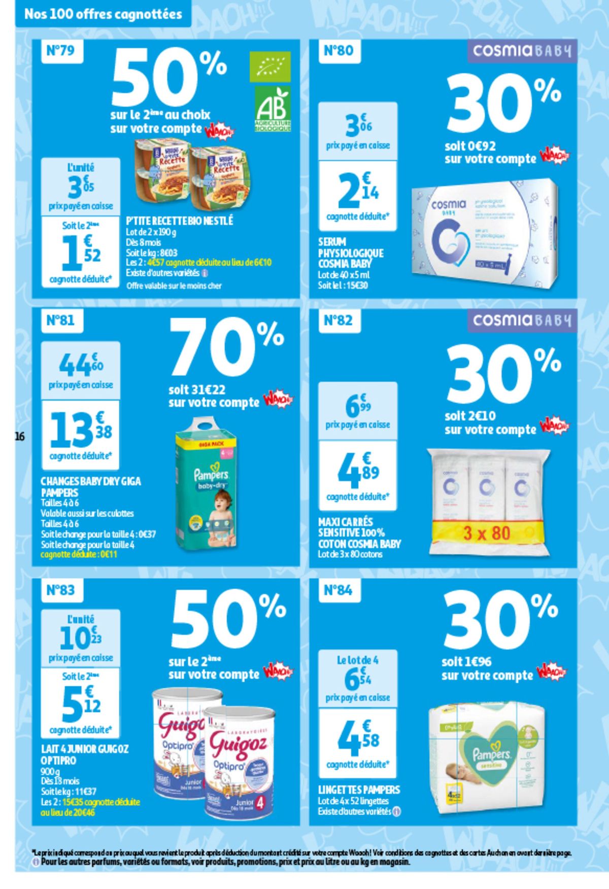 Catalogue Cumulez des euros sur votre cagnotte Auchan !, page 00016
