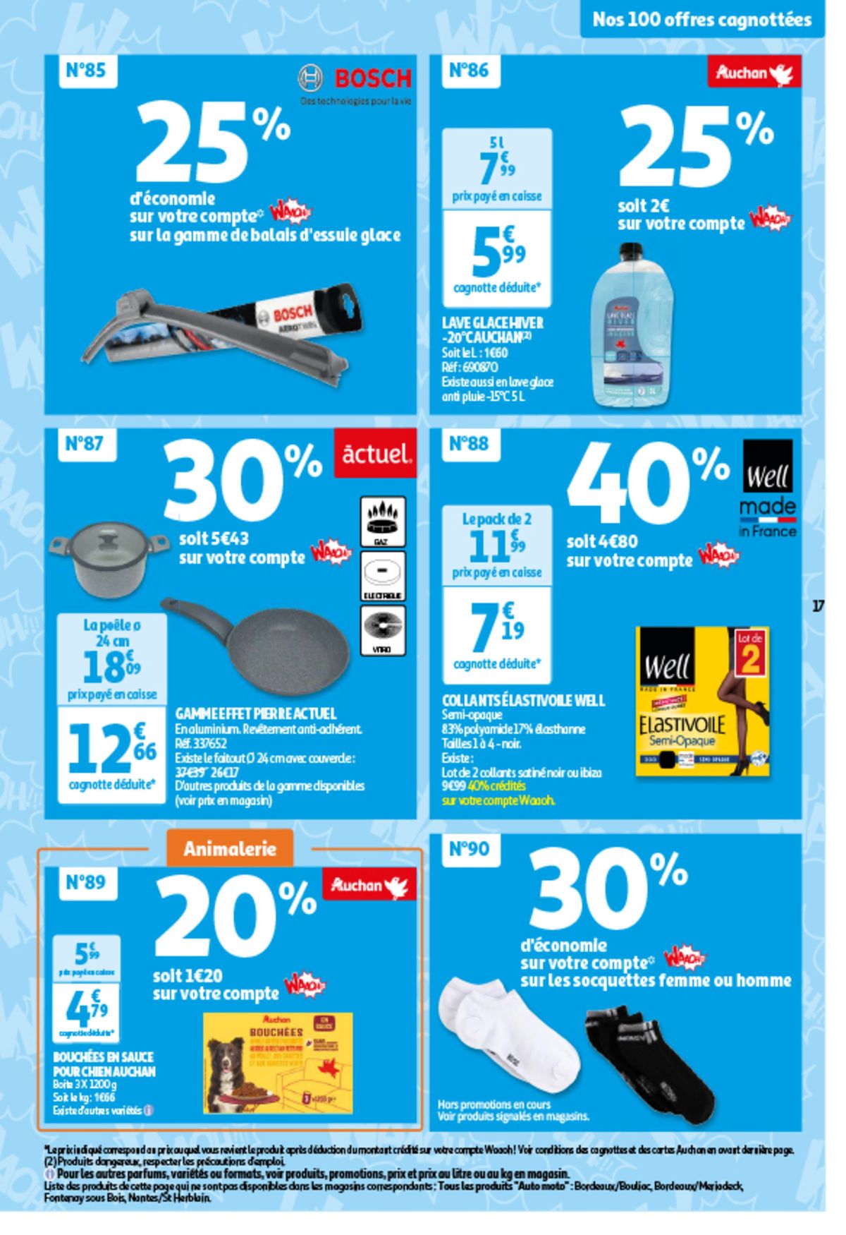 Catalogue Cumulez des euros sur votre cagnotte Auchan !, page 00017