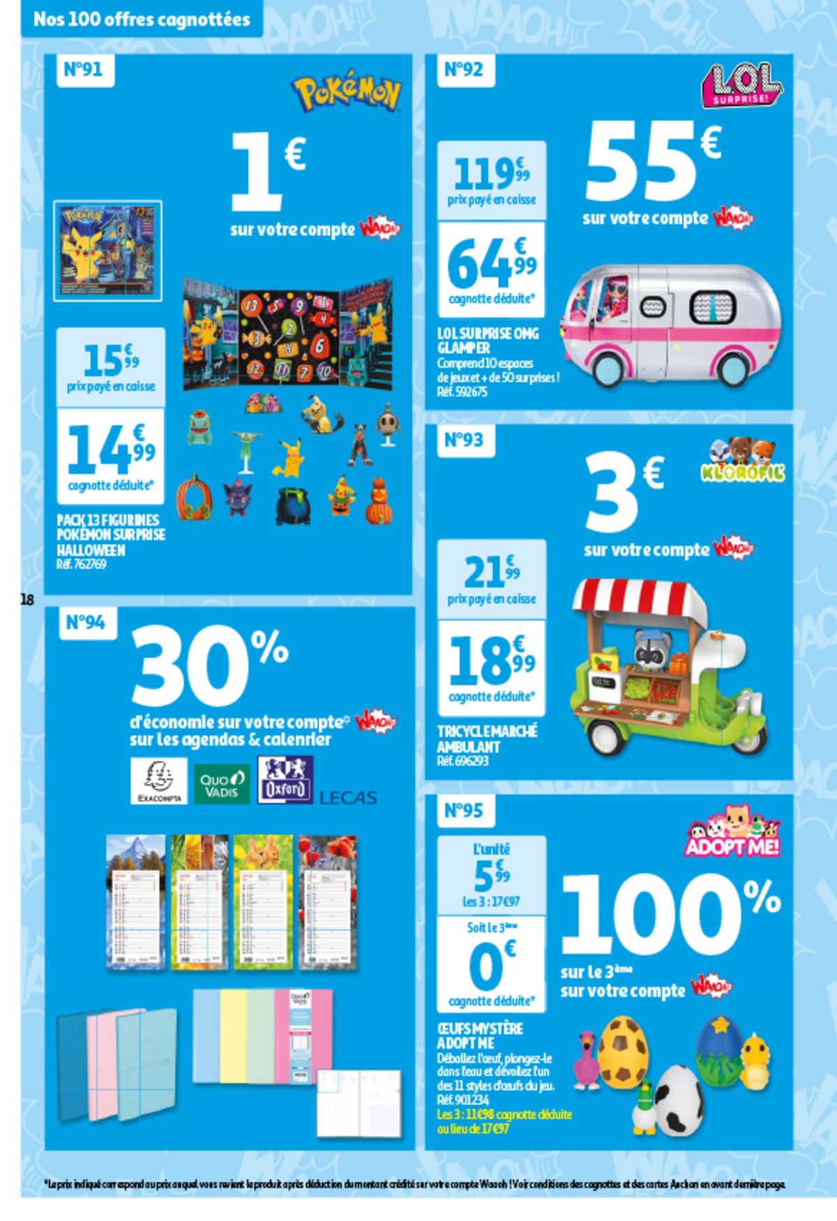 Catalogue Cumulez des euros sur votre cagnotte Auchan !, page 00018