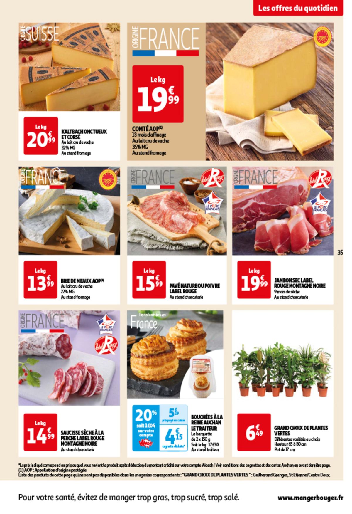 Catalogue Cumulez des euros sur votre cagnotte Auchan !, page 00036