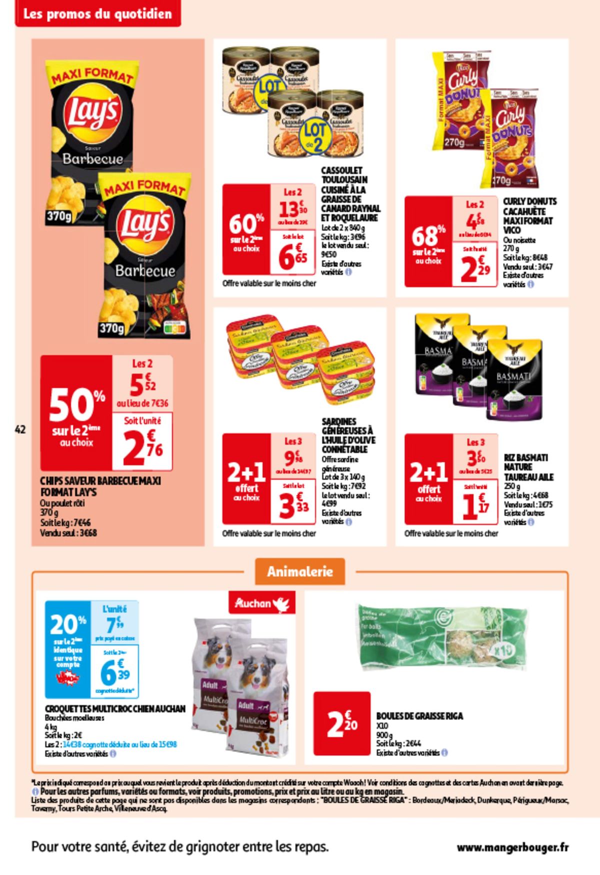 Catalogue Cumulez des euros sur votre cagnotte Auchan !, page 00043