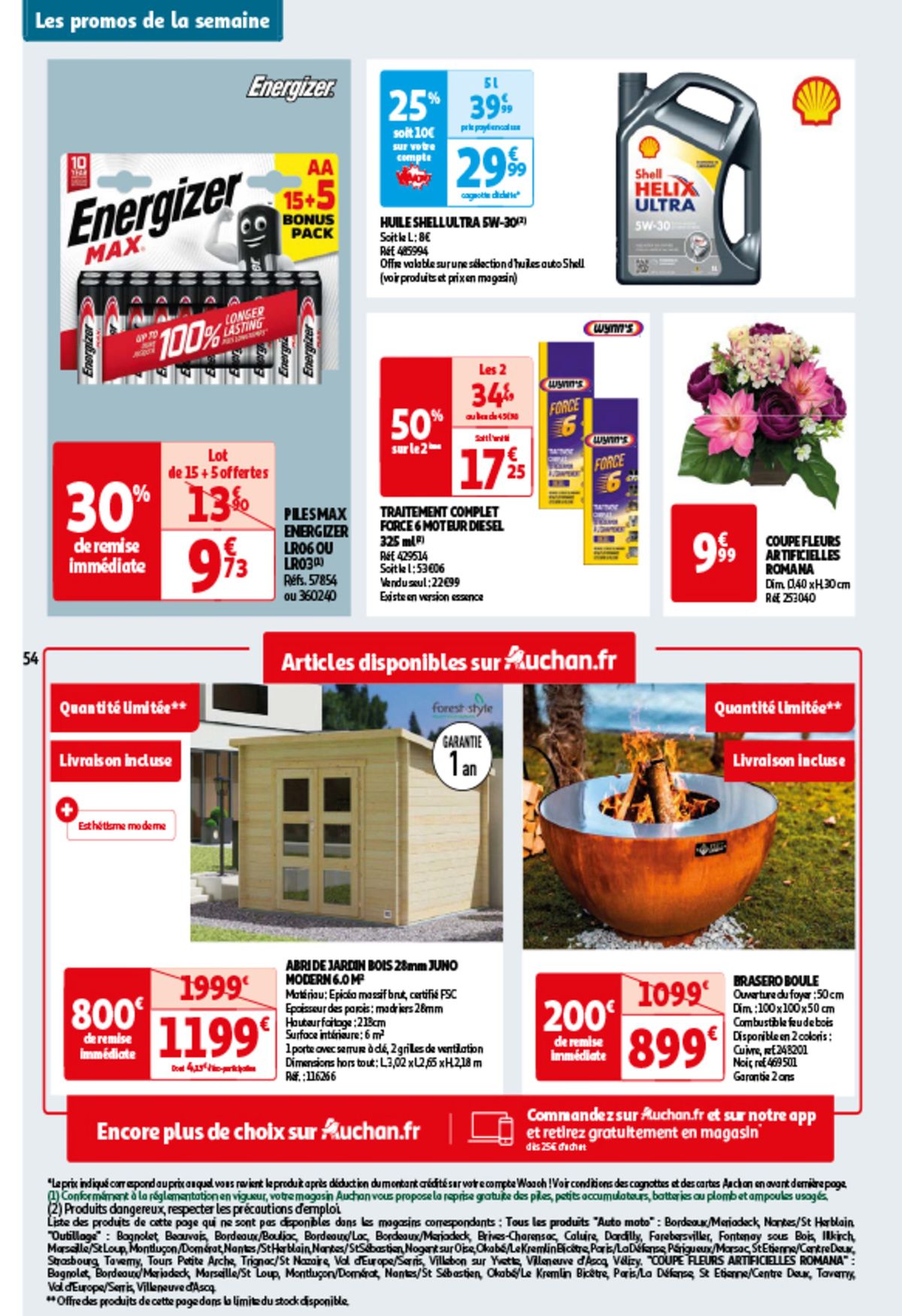 Catalogue Cumulez des euros sur votre cagnotte Auchan !, page 00056