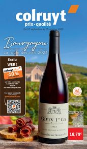 Catalogue Colruyt à Sens | La route des vins 2023 | 27/09/2023 - 01/10/2023