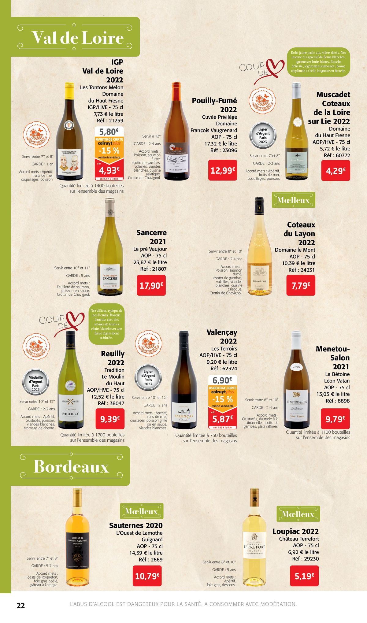 Catalogue La route des vins 2023, page 00022