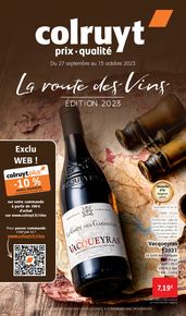 Catalogue Colruyt à Beaune | La route des vins 2023 | 27/09/2023 - 01/10/2023
