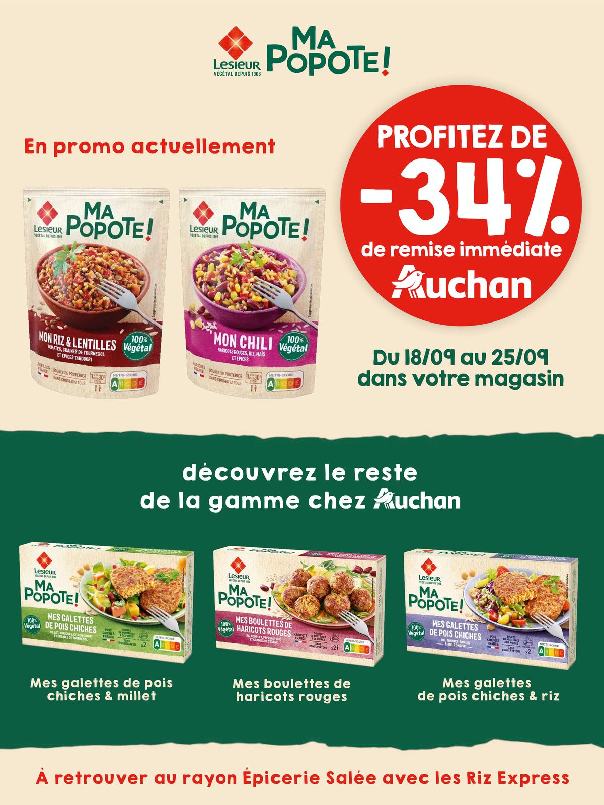 Catalogue 34% de remise immédiate dans votre magasin Auchan ! , page 00002