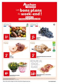 Catalogue Auchan Supermarché à Voiron | JVS 38 | 21/09/2023 - 24/09/2023