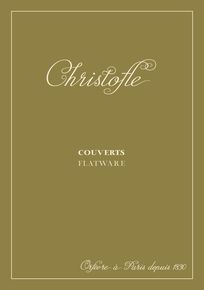 Promos de Meubles et Décoration à Niort | Couverts flatware sur Christofle | 19/09/2023 - 31/07/2024