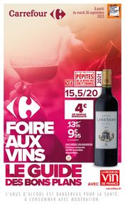 Catalogue Carrefour à Paris | FOIRE AUX VINS D'AUTOMNE | 26/09/2023 - 22/10/2023