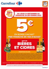Catalogue Carrefour à Marseille | Offres Carte Fidélité et Bons d'achat | 21/09/2023 - 24/09/2023