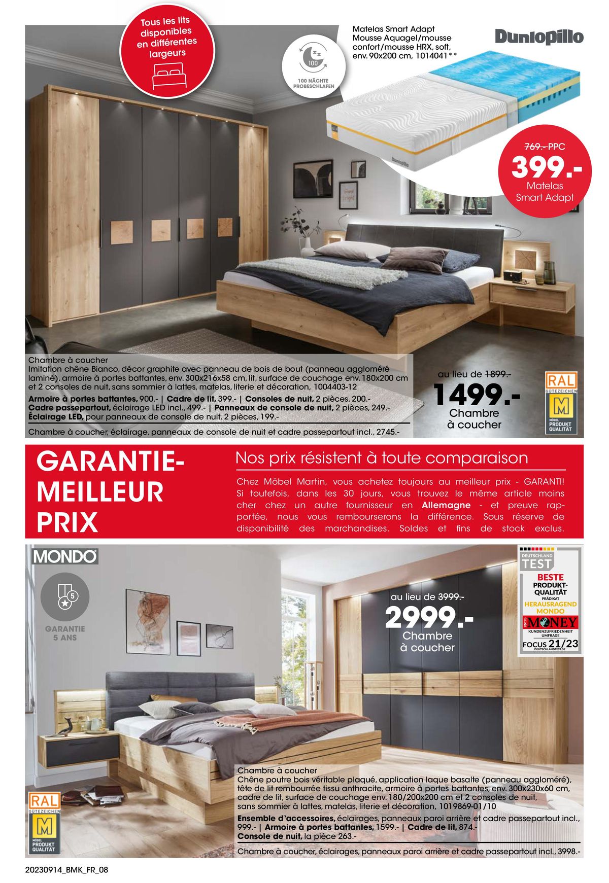 Catalogue Votre nouveau chez-vous avec GARANTIE-MEILLEUR PRIX, page 00008