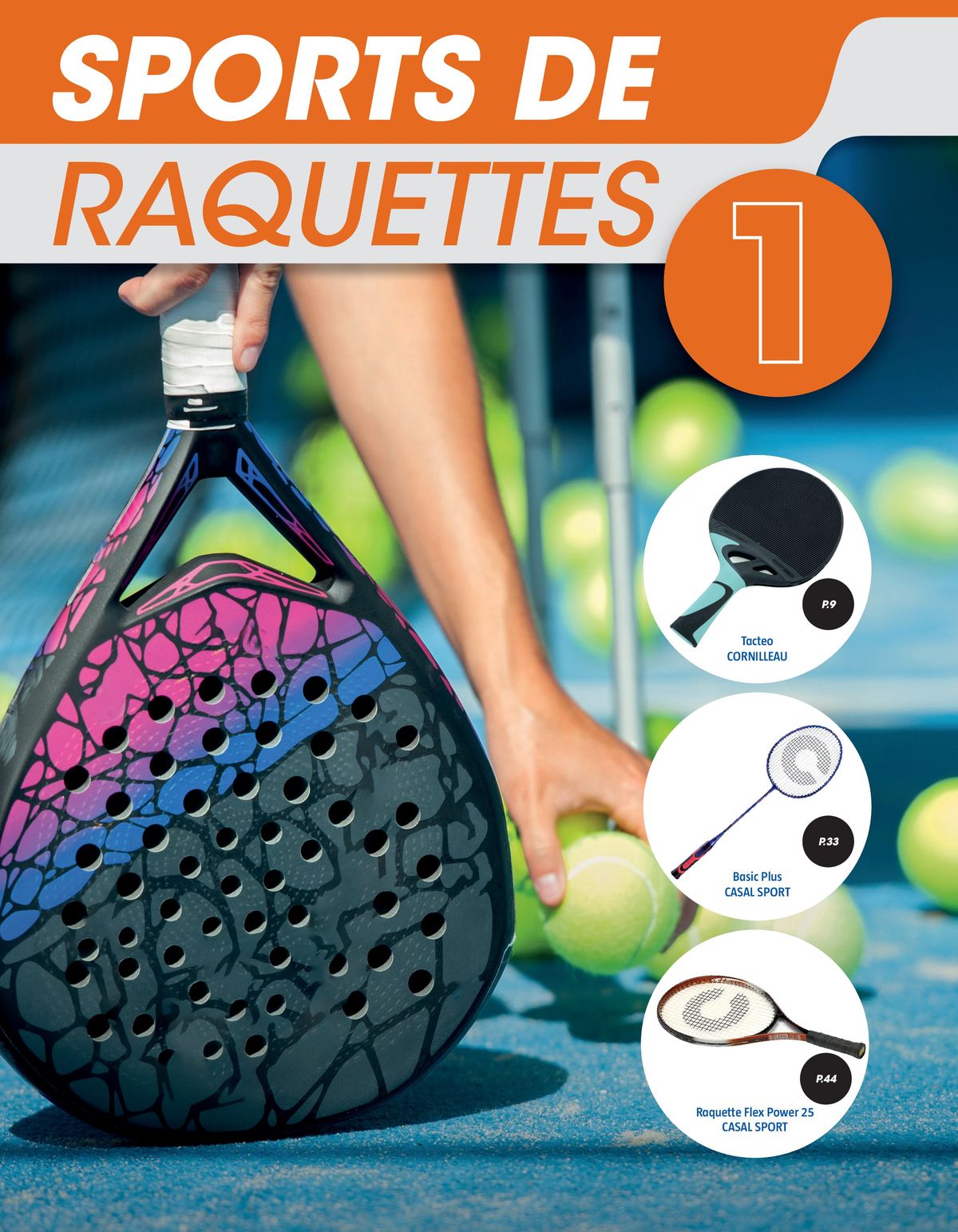 Catalogue Sports de raquettes, page 00001