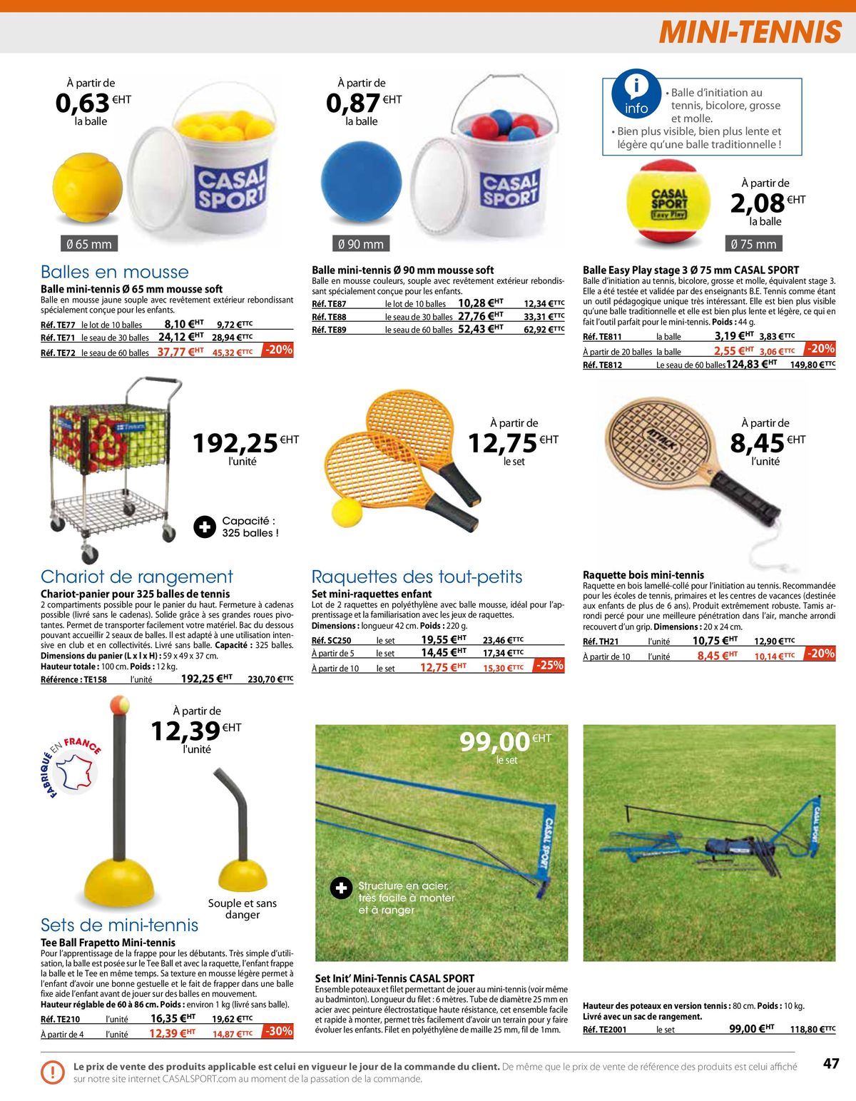 Catalogue Sports de raquettes, page 00043
