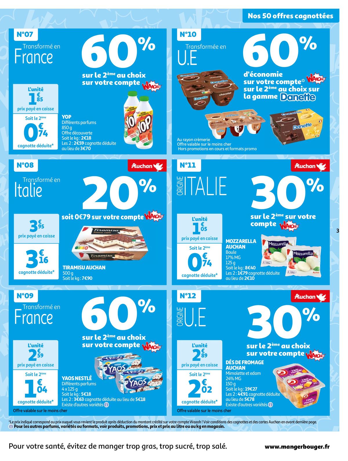 Catalogue Cette semaine cumulez des euros sur votre cagnotte Auchan !, page 00003