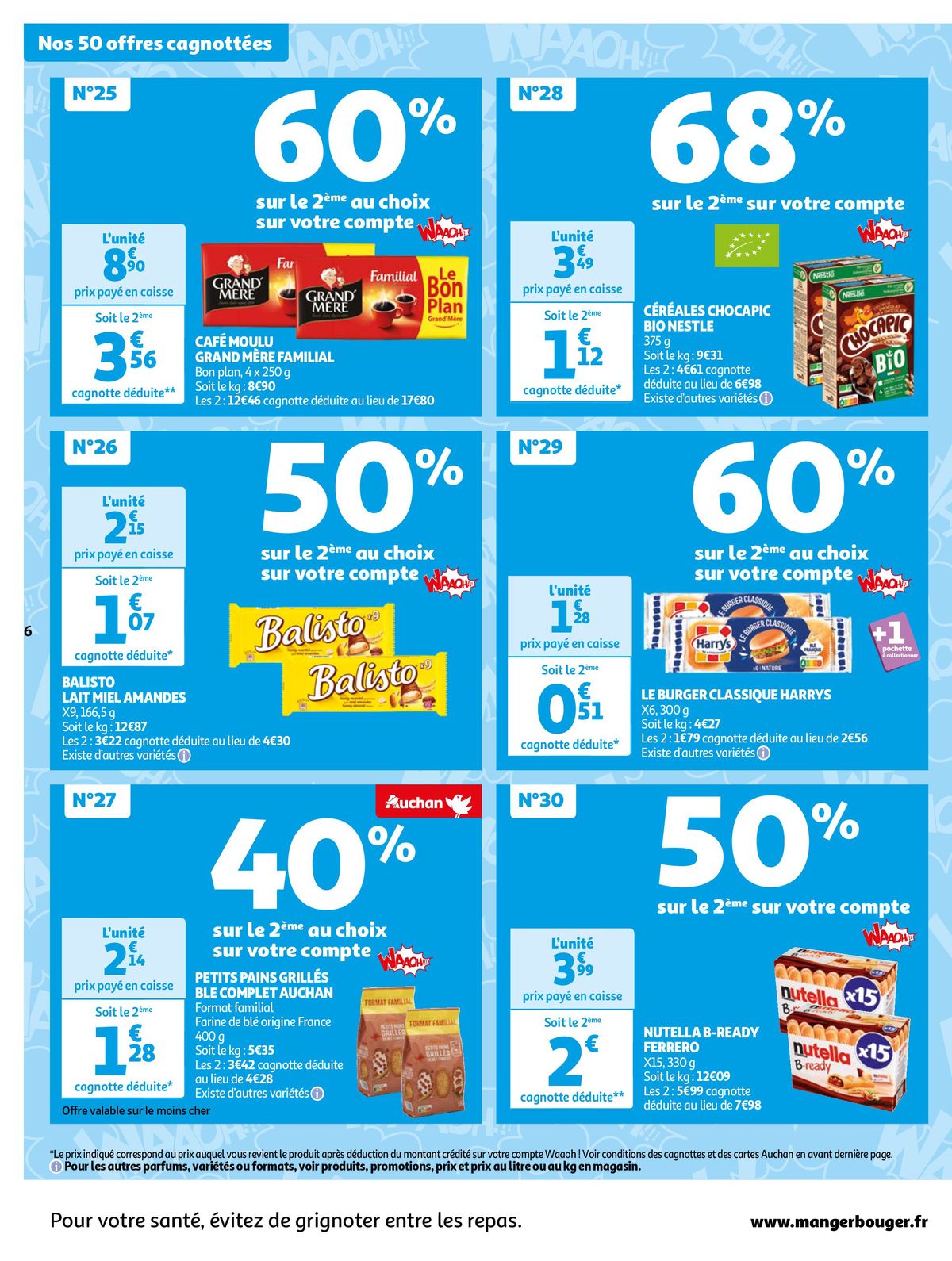 Catalogue Cette semaine cumulez des euros sur votre cagnotte Auchan !, page 00006
